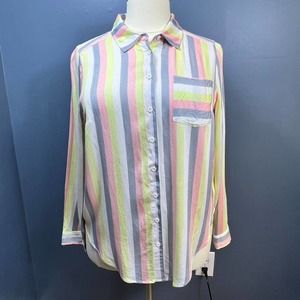 Torrid EUC Striped Spring Top 1x